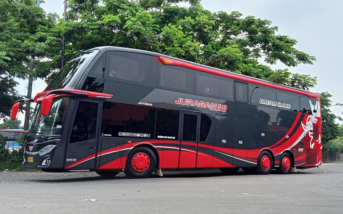 Bus Juragan 99 Pakai Sasis Premium! Intip Spesifikasi Lengkap Scania K410IB