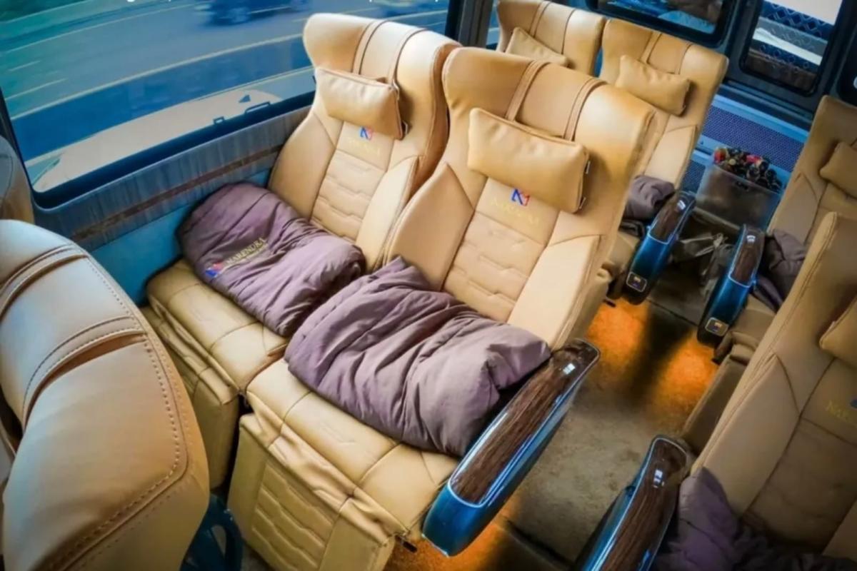 Naik Bus Sultan, Intip Layanan Mewah Emperor Suite PO Narendra Double Decker  042708
