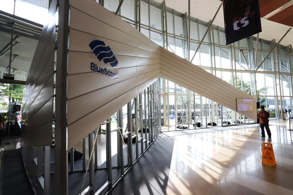 NS BlueScope Indonesia Hadir di ARCH:ID 2025, Dorong Arsitektur Berkelanjutan Lewat Baja
