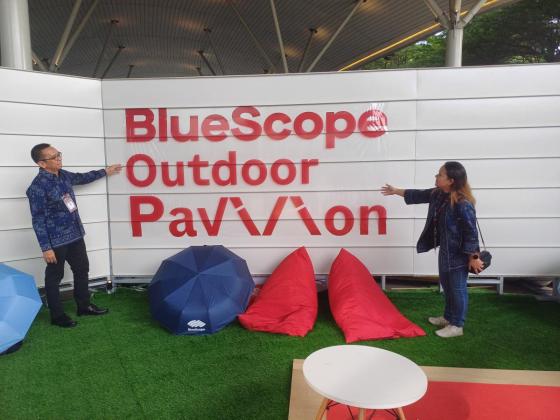 NS BlueScope Kenalkan Inovasi Baja Interior di Arch:ID 2025