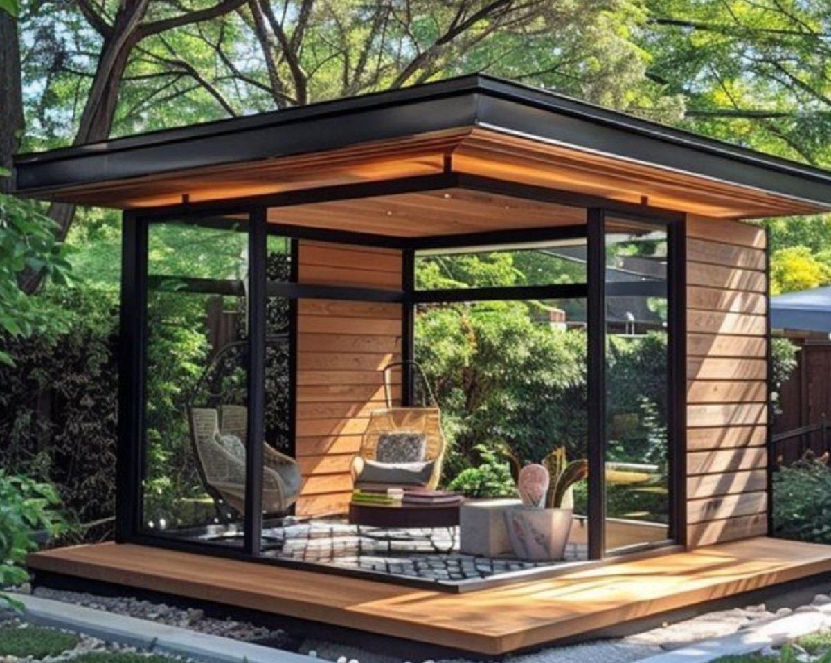 Gazebo Modern Jadi Tren Eksterior Rumah 2025, Ini 5 Desain Terbaik untuk Taman Rumahmu