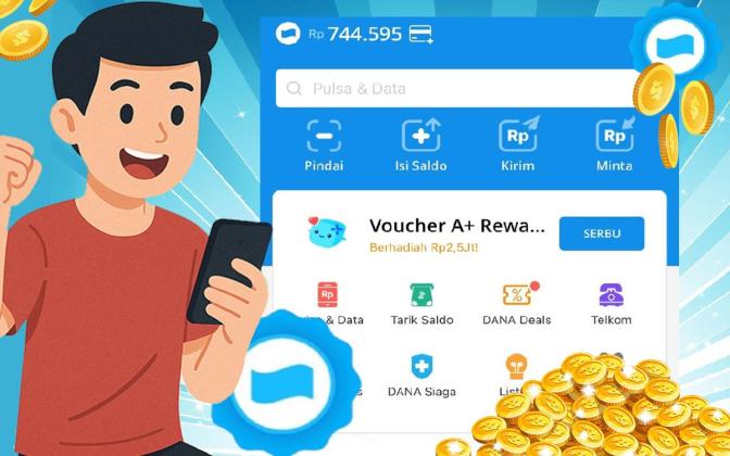 Aplikasi Penghasil Saldo DANA Gratis Terbaru: Cuma Login 2 Kali Bisa Dapat Rp500.000?
