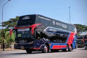 Bus Double Decker Korda Banten di Jambore Nasional Bismania Community 2025 053905