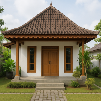 Inspirasi Rumah Minimalis dengan Arsitektur Tradisional