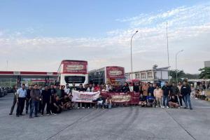 Jambore Nasional Bismania Community 2025, Bus Korwil Bogor Tampil Mewah dan Elegan 