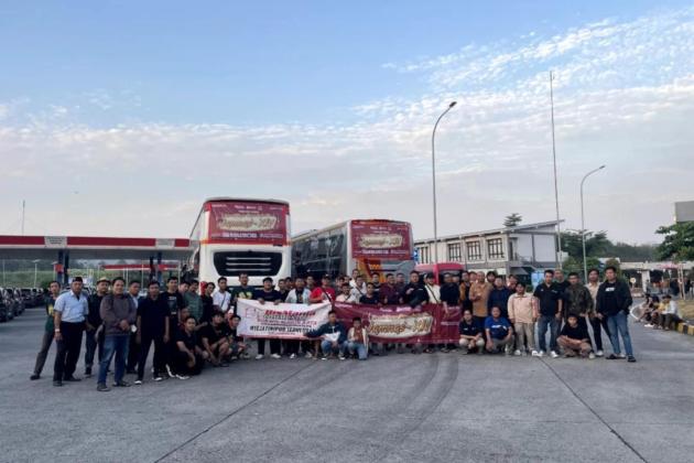 Jambore Nasional Bismania Community 2025, Bus Korwil Bogor Tampil Mewah dan Elegan 