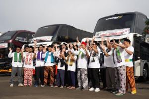 Melihat Bus Double Decker Korwil Jakarta di Jambore Nasional Bismania Community 2025