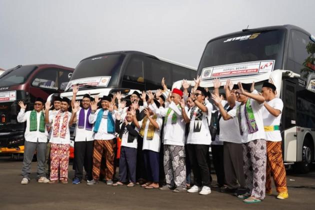 Melihat Bus Double Decker Korwil Jakarta di Jambore Nasional Bismania Community 2025