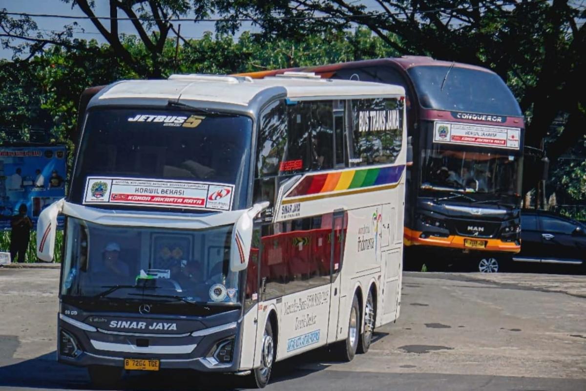 Melihat Bus Double Decker Korwil Jakarta di Jambore Nasional Bismania Community 2025 034605
