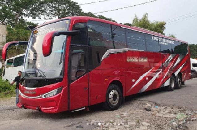 PO Bawang Lanang Punya Bus Baru, Ini Tampilan Garang Titanium T2 dari Karoseri K3