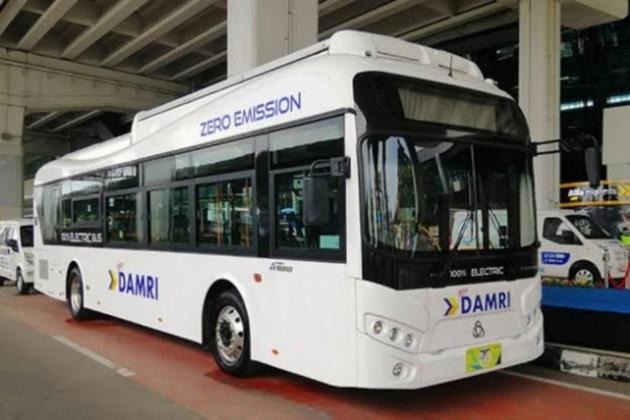 Dukung Transportasi Ramah Lingkungan, Perum DAMRI Tambah 200 Bus Listrik