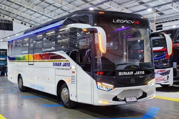 Sinar Jaya Luncurkan Bus Mewah Baru, Menggunakan Bodi Legacy SR3 Laksana
