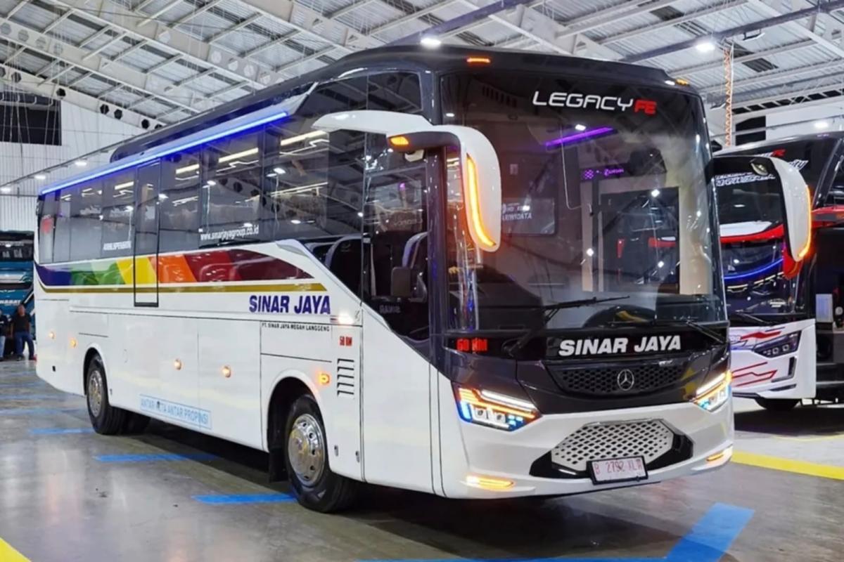 Sinar Jaya Luncurkan Bus Mewah Baru, Menggunakan Bodi Legacy SR3 Laksana