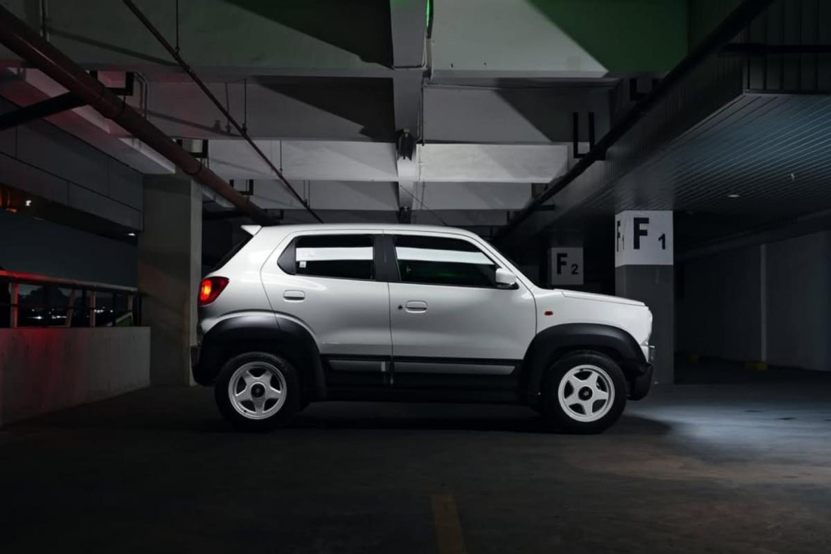 Tampilan modifikasi Suzuki S-Presso milik Gofar Hilman (Dokumen GH Style)
