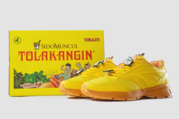 Kolaborasi Lokal Tolak Angin, Brodo, dan Tahilalats Hadirkan Sepatu Unik