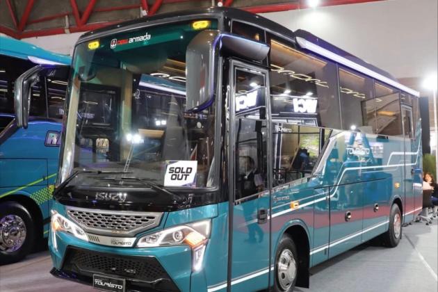 Spesifikasi Grand Touristo Terbaru Buatan Karoseri New Armada, Kini Tampil Sporty