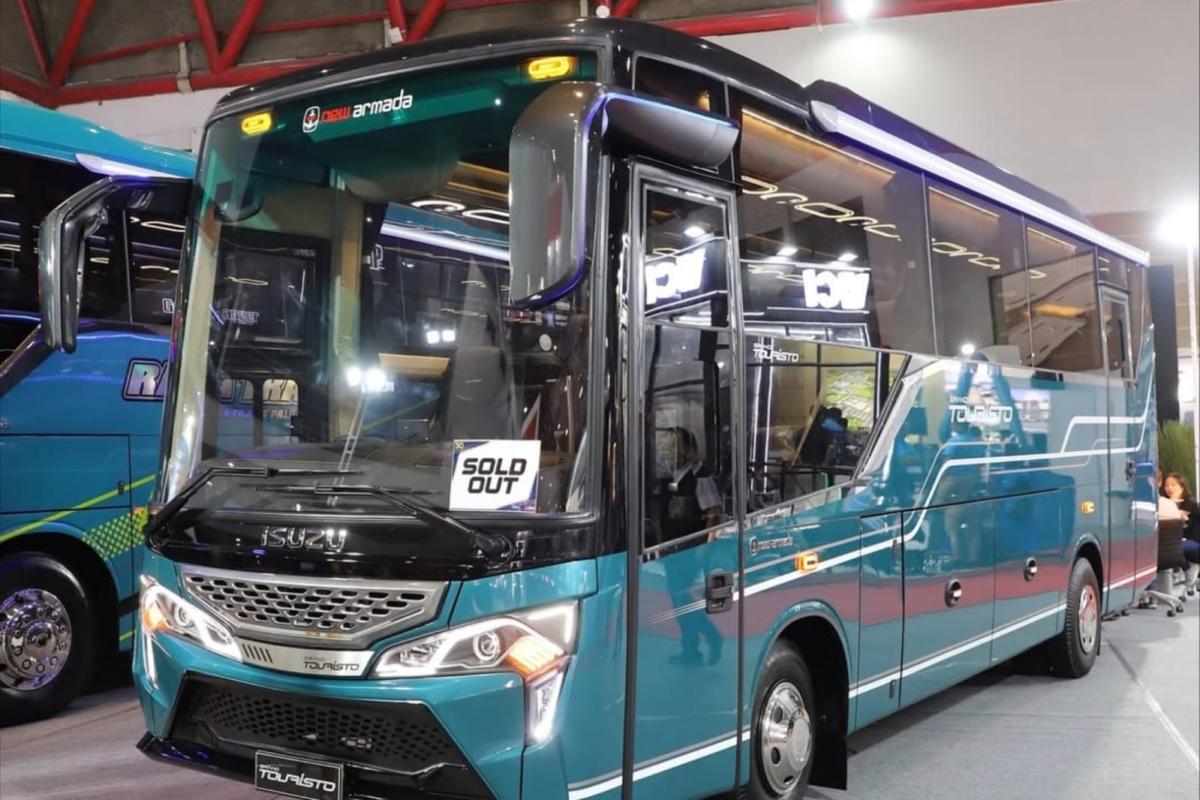 Spesifikasi Grand Touristo Terbaru Buatan Karoseri New Armada, Kini Tampil Sporty