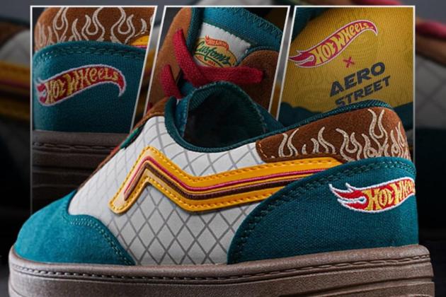Aerostreet Kolaborasi dengan Hot Wheels, Rilis Sepatu dengan Kemasan Blister Diecast