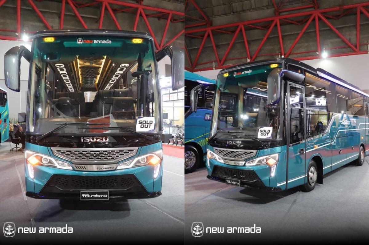 Grand Touristo Tampil Perdana : Desain Kekinian, Kabin Luas, Harga Kompetitif