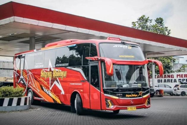 Melihat Bus Baru PO Sugeng Rahayu, Bodi Jetbus 5 dengan Mesin Mercedes Benz