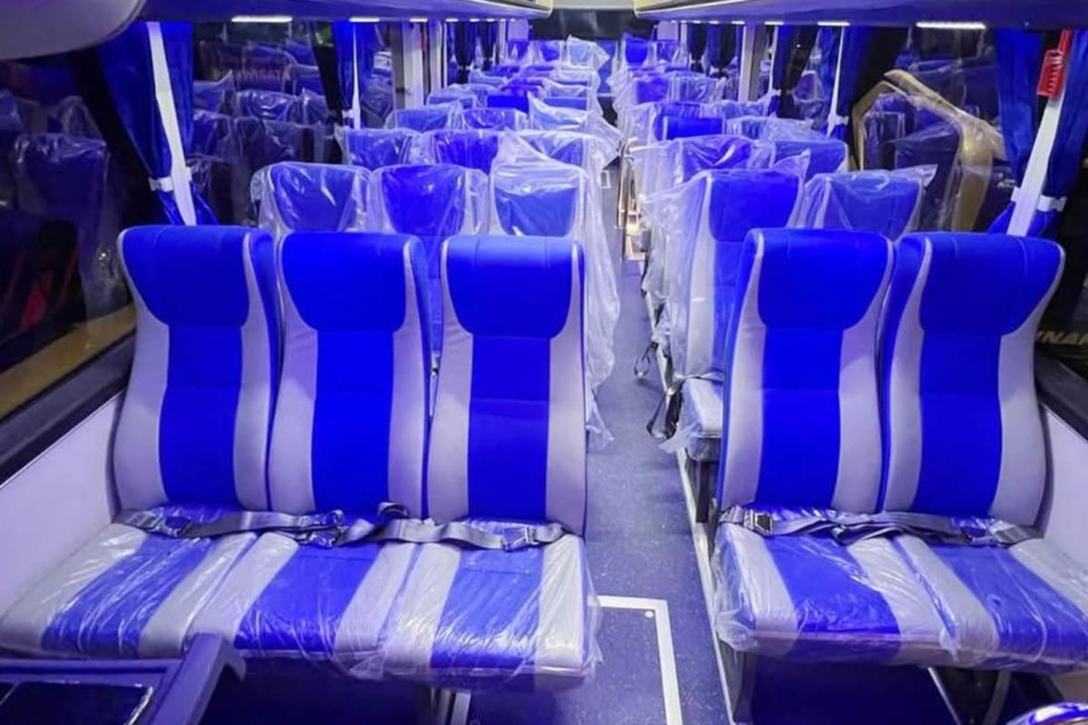 Melihat Bus Sugeng Rahayu Terbaru, Menggunakan Mesin Mercedes Benz OF 1623 063117