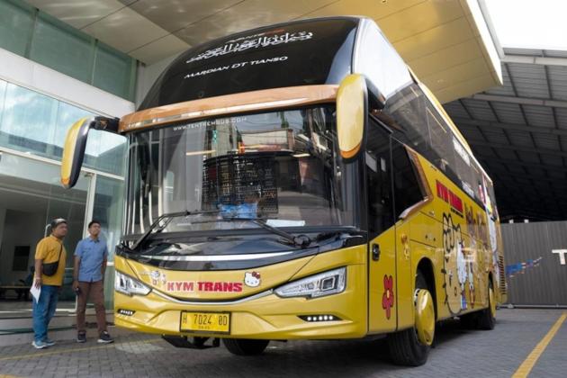 Melihat Grand Captain KYM Trans, Naik Sleeper Bus Serasa Menginap di Hotel