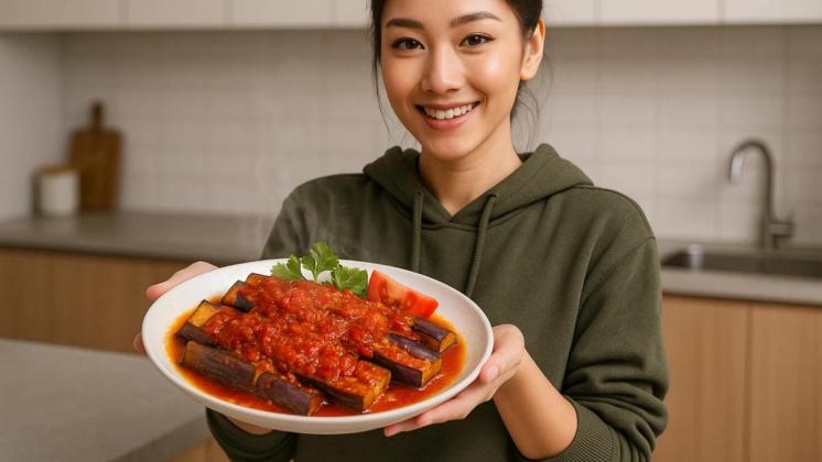 Resep Terong Balado Sederhana, Pedas dan Gurih untuk Lauk Rumahan