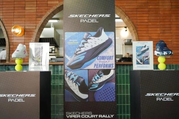 Skechers Viper Court Rally., Rekomendasi Sepatu Padel Anti Slip dan Super Nyaman