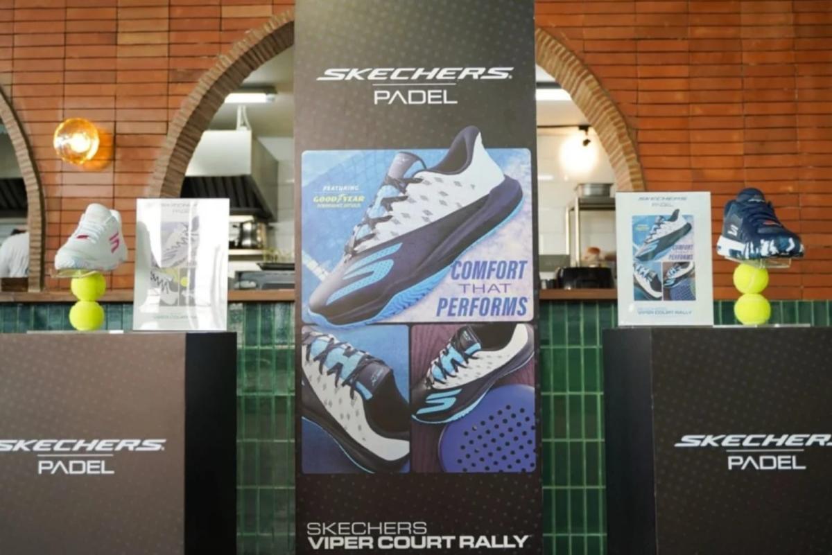 Skechers Viper Court Rally., Rekomendasi Sepatu Padel Anti Slip dan Super Nyaman