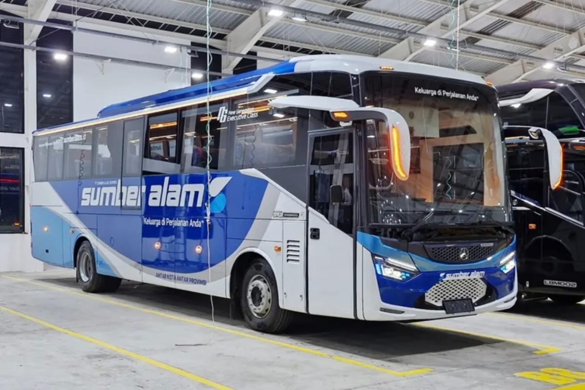 PO Sumber Alam Rilis Bus Baru, Tampil Beda dengan Bodi Legacy SR3 Full Air Suspension