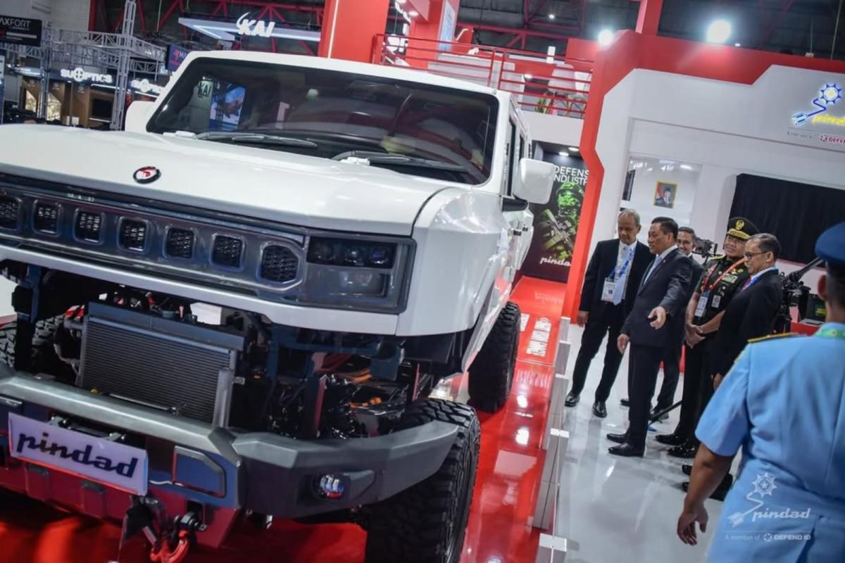 Spesifikasi Mobil Listrik Pandu, Kendaraan Tempur Pertama Buatan Pindad