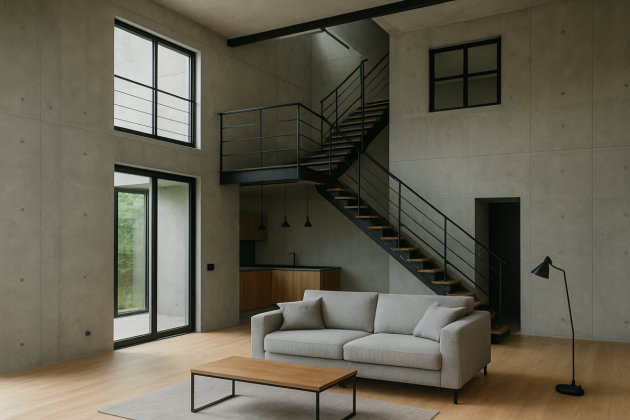 Inspirasi Rumah Minimalis dengan Nuansa Industrial, Keren dan Maskulin