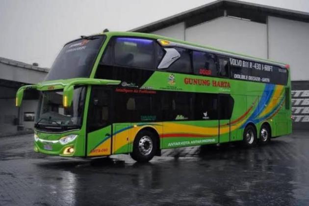 PO Gunung Harta Hadirkan 9 Rute Bus Tingkat, Perjalanan Jadi Makin Nyaman