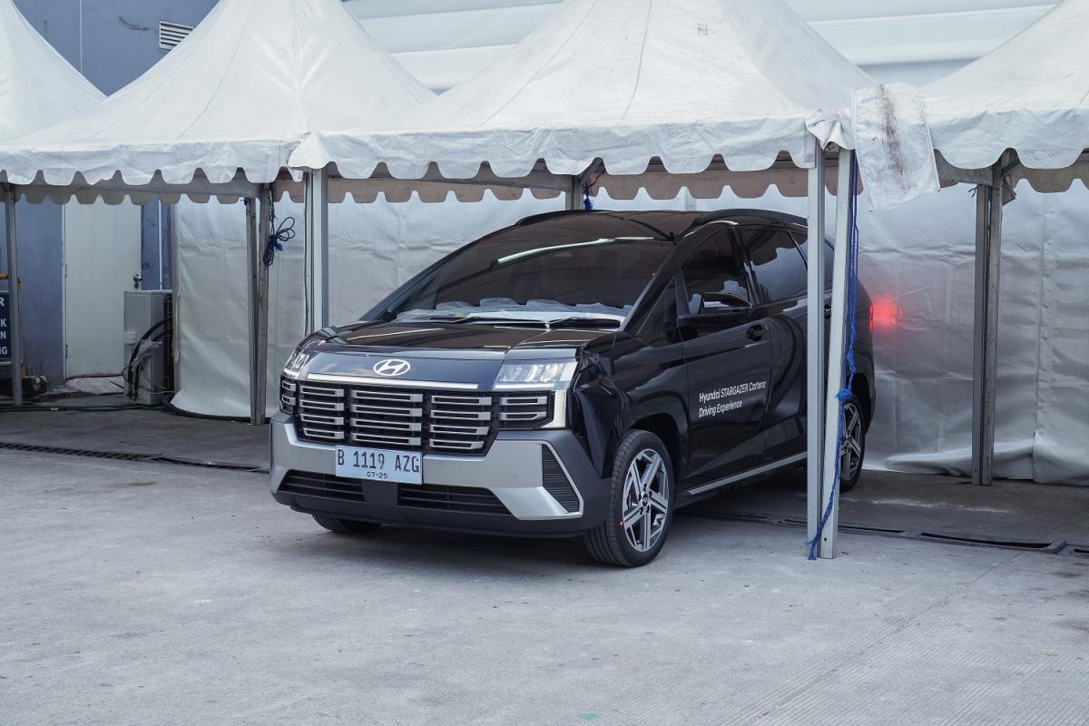 STARGAZER Cartenz Jadi Primadona Test Drive Hyundai di GIIAS 2025