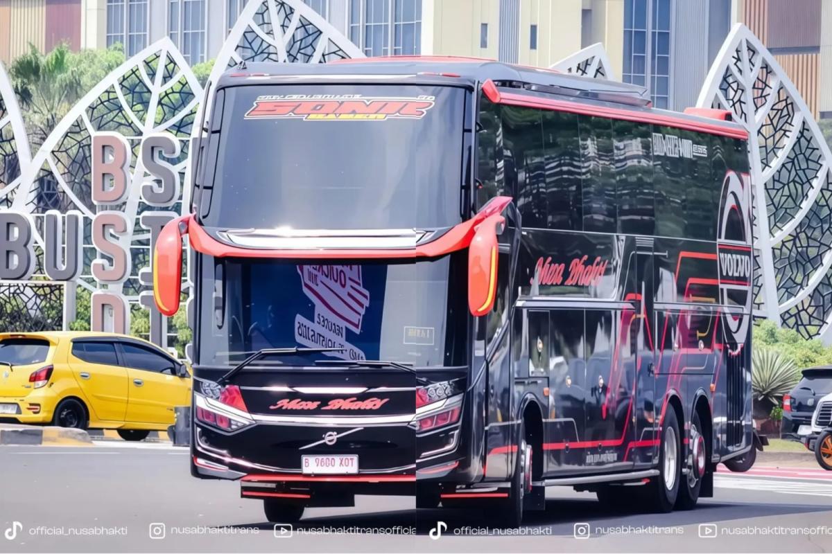 Melihat Bus Double Decker Baru PO Nusa Bhakti, Hadir dengan Mesin Volvo B11R