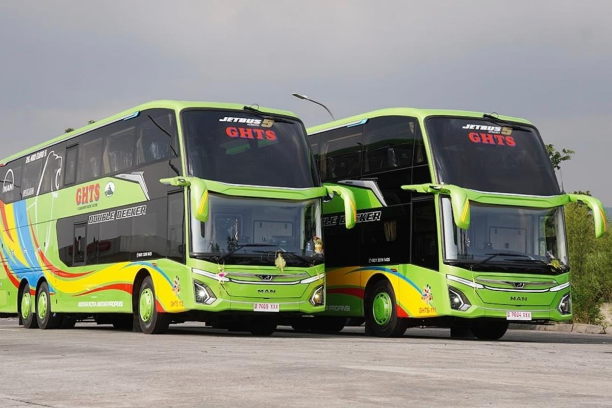 Gunakan Sasis MAN RR4 480, PO Gunung Harta Rilis JetBus Double Decker Mewah