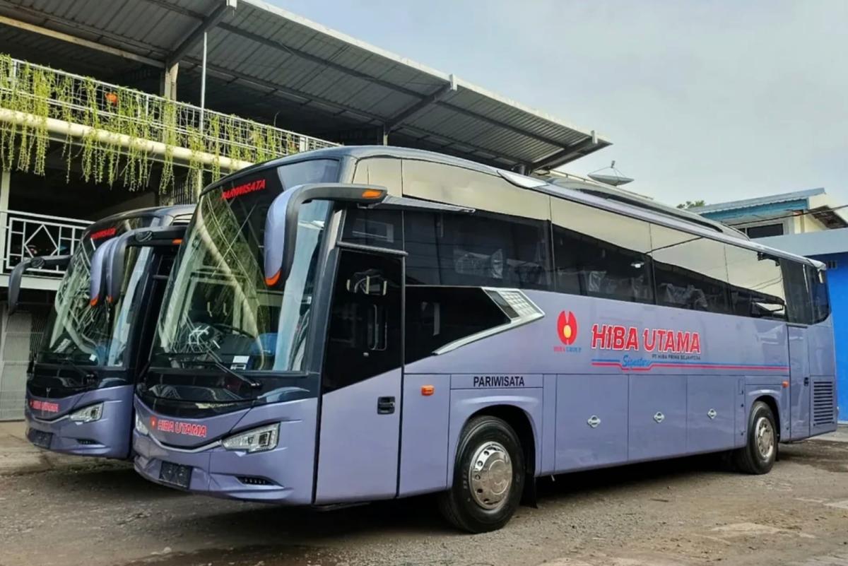 PO Hiba Utama Tambah Armada Bus Pariwisata, Siap Bawa Liburan Makin Stylish
