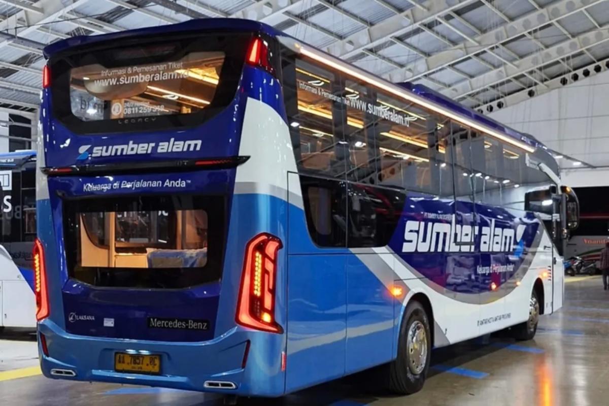 Intip Bus Terbaru PO Sumber Alam, Legacy SR3 Neo FE dengan Suspensi Udara 111504