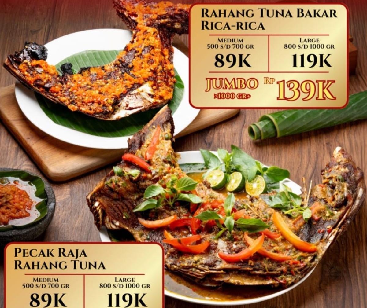 Raja Pecak Nusantara Hadir di Pasar Lama Kota Tangerang, Menu Rahang Tuna Jadi Primadona