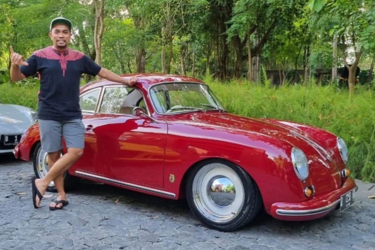 Fakta Menarik Porsche 356 Merah Milik Ahmad Sahroni, Mobil Klasik Buatan Bali