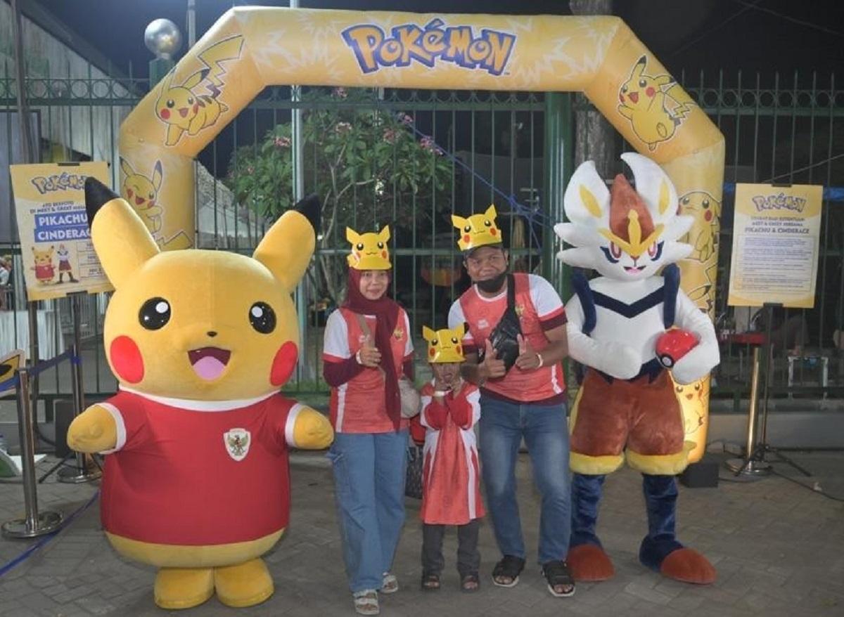 Pokemon Hadir di Surabaya, Undang 1.000 Anak Sepak Bola Nonton AFF U23 Championship 2025