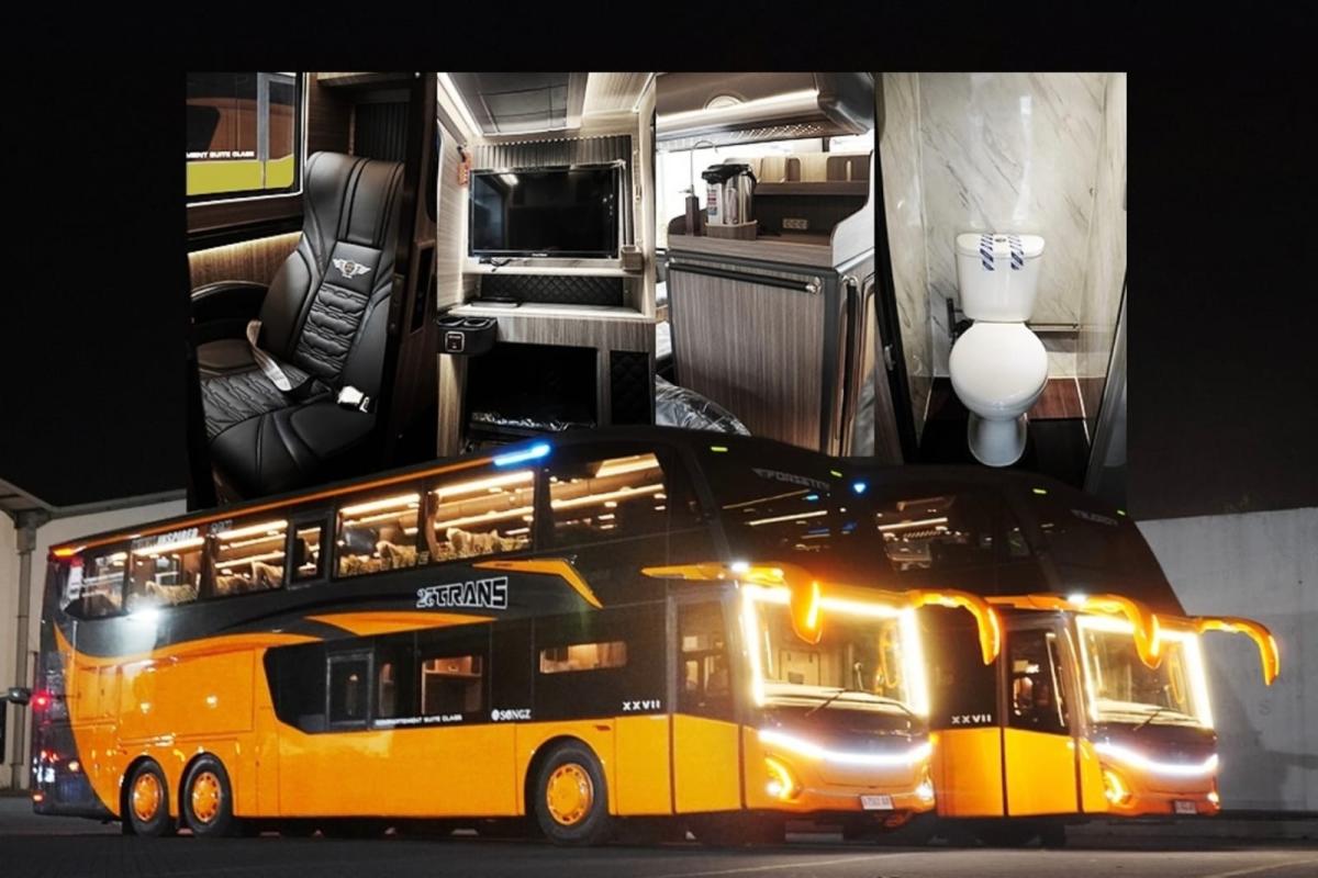 PO 27Trans Hadirkan Sleeper Bus Double Decker Baru, Nyaman dan Stylish Banget