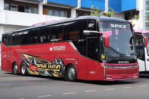 Melihat Skylander R25 PO Borlindo, Bus Mewah Terbaru Bermesin Scania K450 CB