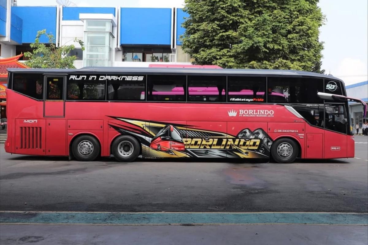 PO Borlindo dengan bodi Skylander R25 bermesin Scania (Dokumen New Armada)