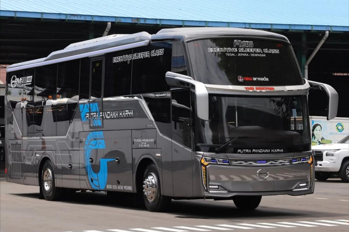 PO Putra Pandawa 5 Rilis Bus AKAP Baru, Memiliki Kelas Sleeper dan Eksekutif