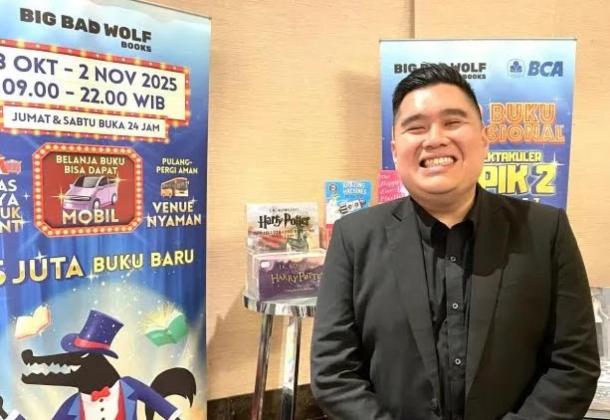 Big Bad Wolf Jakarta 2025 Hadir di NICE PIK 2: Bawa 5 Juta Buku Baru dan Hadiah Mobil Listrik