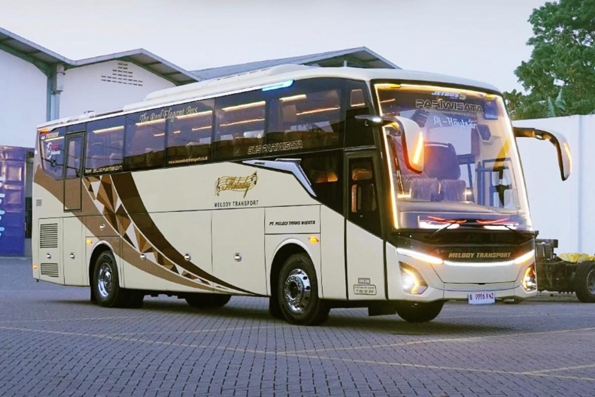 Hadir dengan Fasilitas Mewah, Jetbus 5 PO Melody Transport Siap Bikin Liburan Makin Gaya