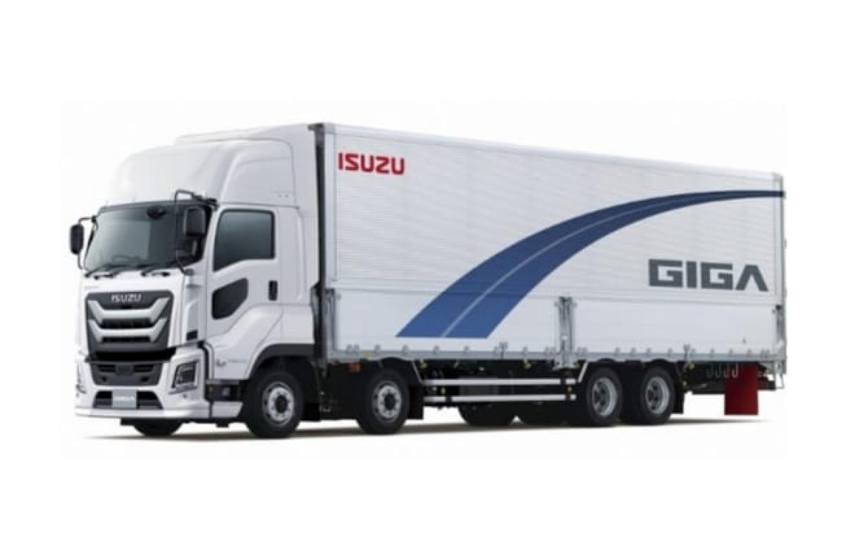 Isuzu Giga 2025 Debut di Japan Mobility Show, Bawa Teknologi Keselamatan Canggih