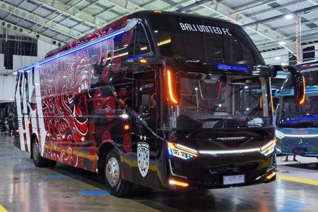 Bali United FC Hadirkan Bus Baru, Mewah dan Kekinian untuk Armada Operasional