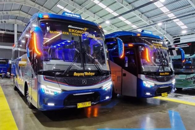 Naik Kelas !! PO Sugeng Rahayu Hadirkan Bus Mercedes-Benz dengan Livery Modern